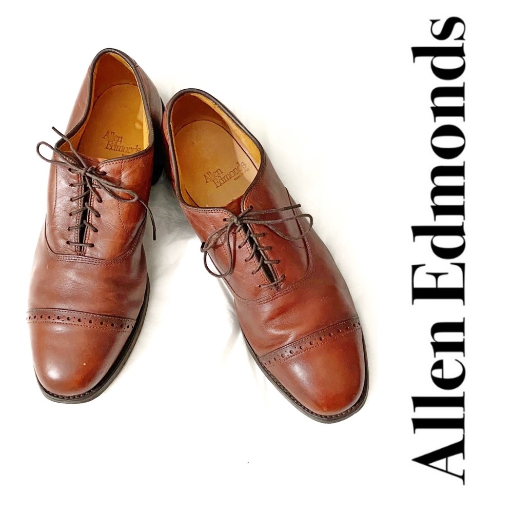 Allen Edmonds Byron Cap Toe Oxford Shoe 9.5
